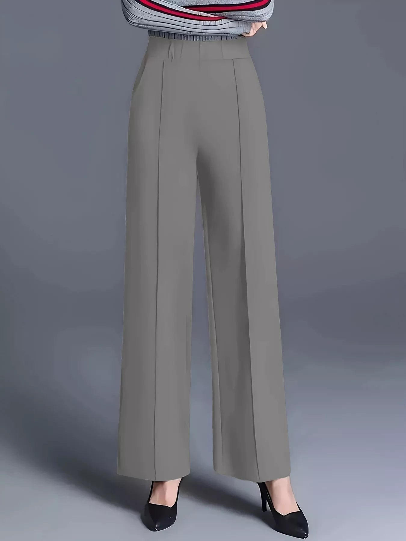 Wide Leg High Waist Pants