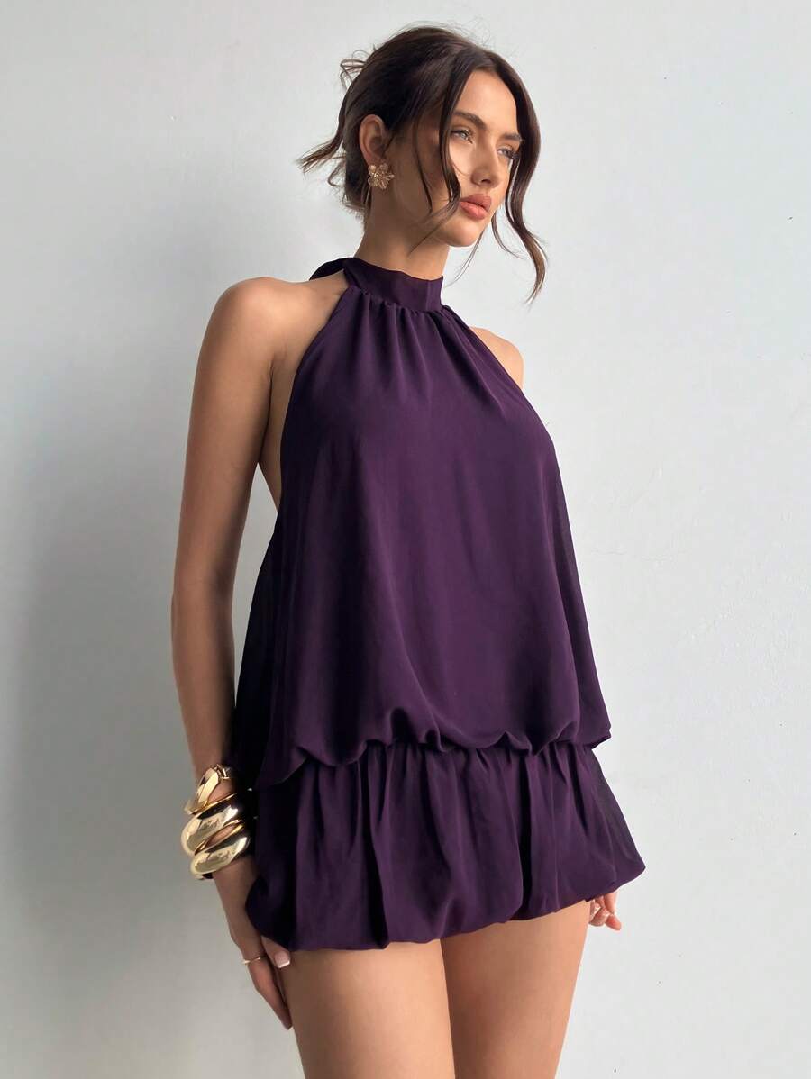 Aloruh Solid Dress