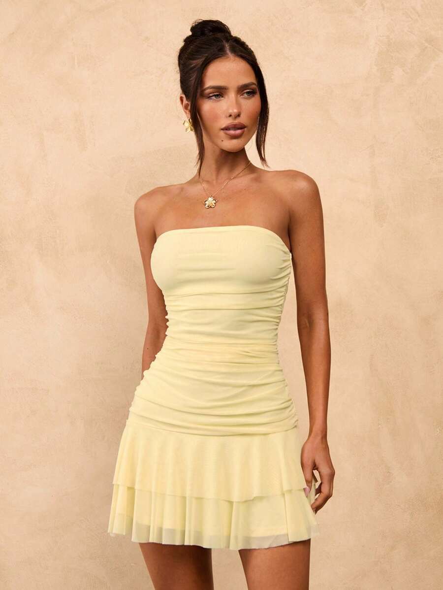 Bae Solid Dress