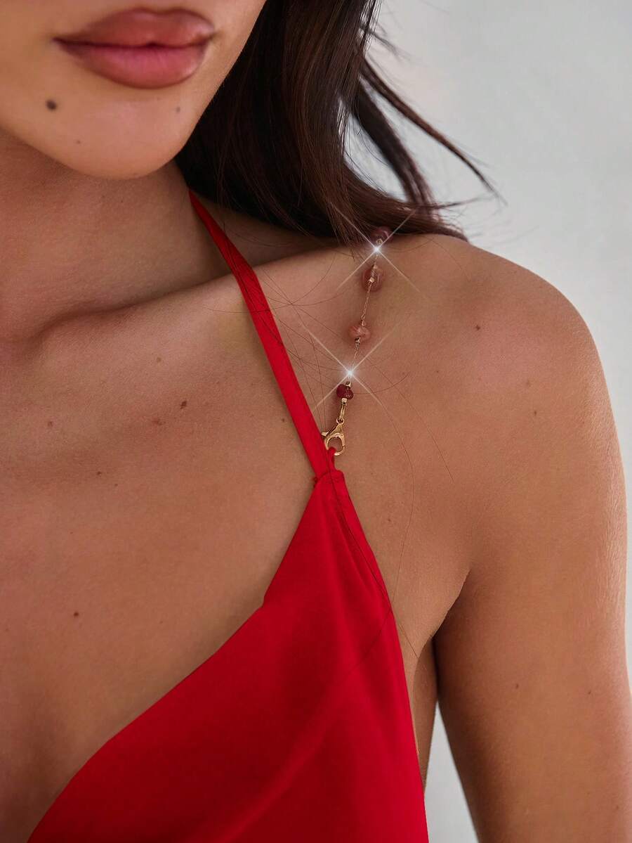 Aloruh Plunging Dress