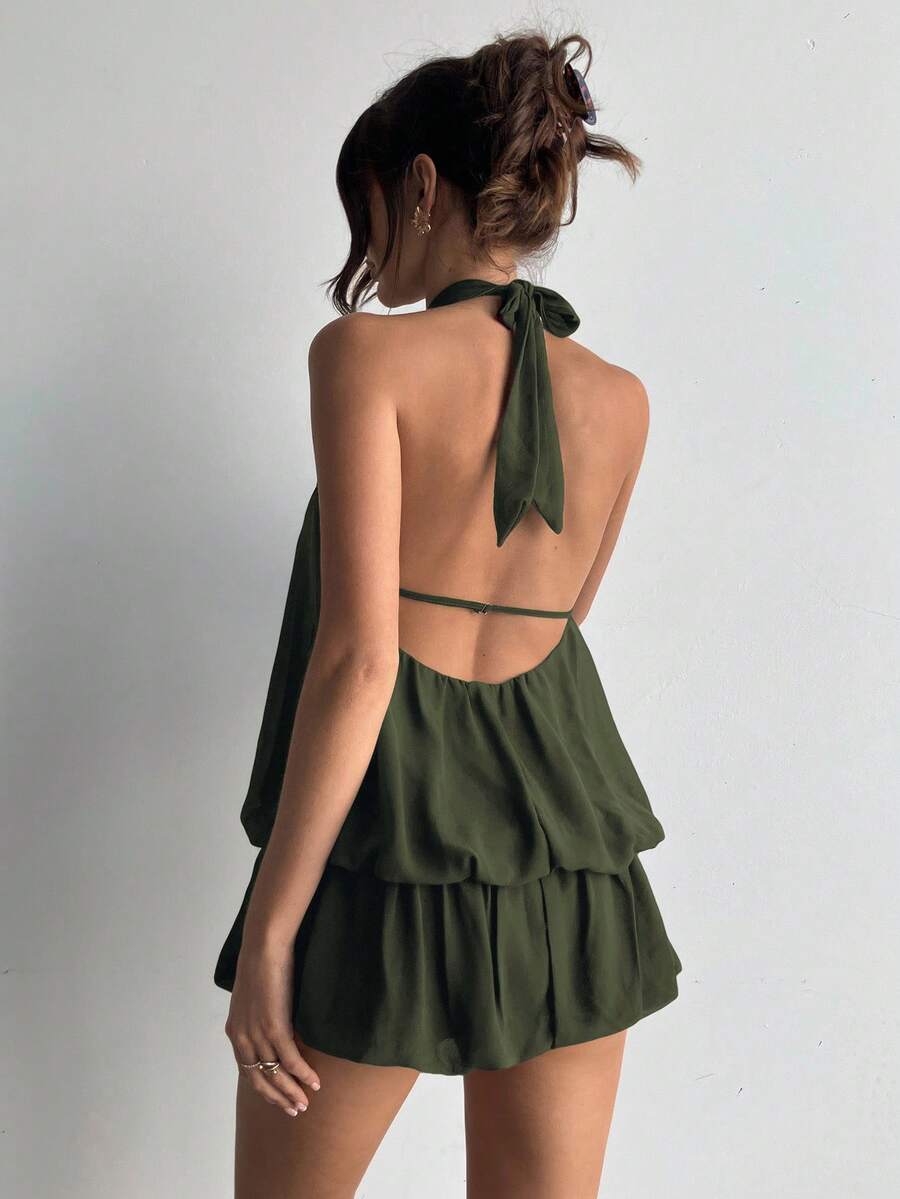 Aloruh Solid Dress