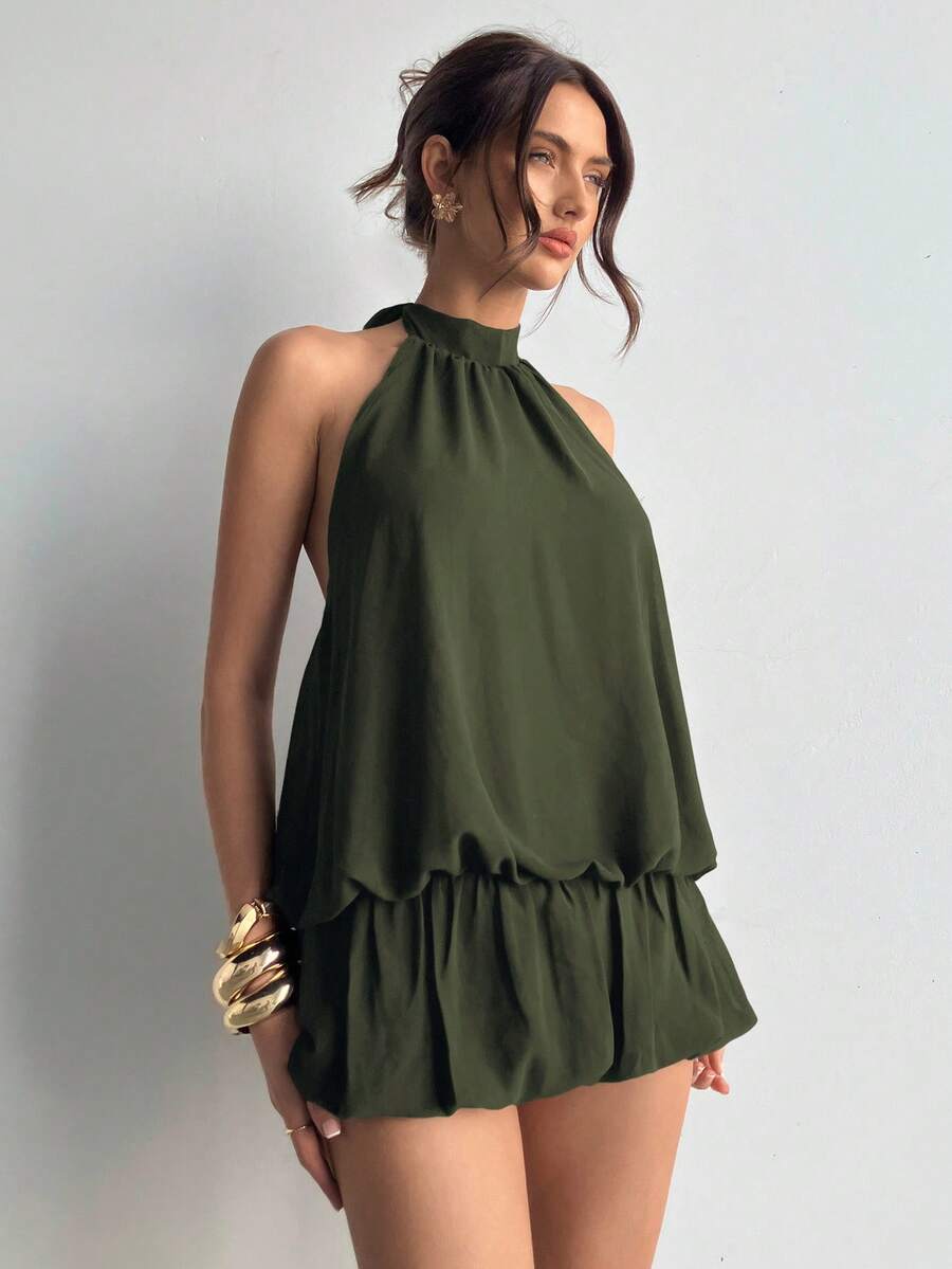 Aloruh Solid Dress