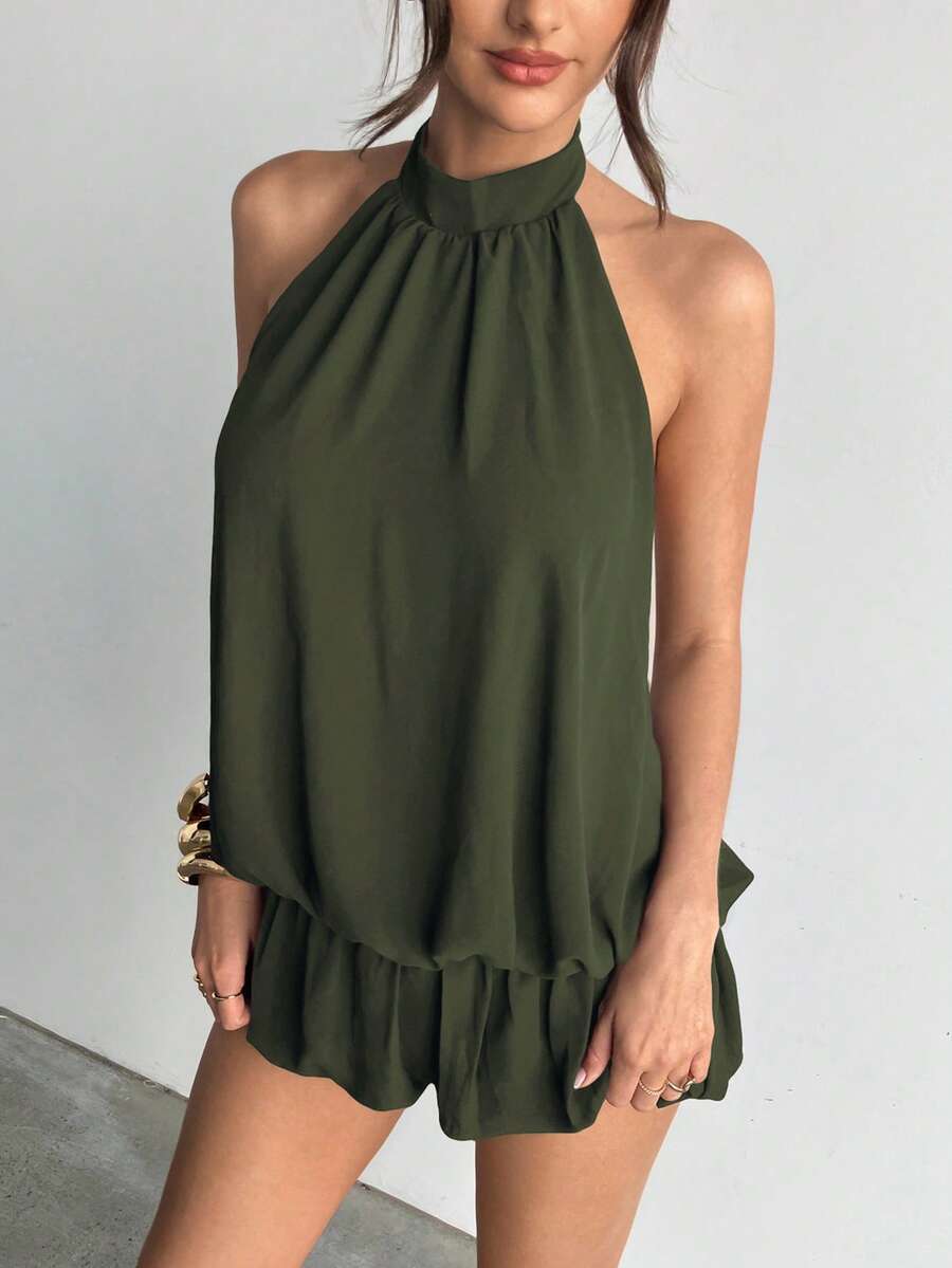 Aloruh Solid Dress