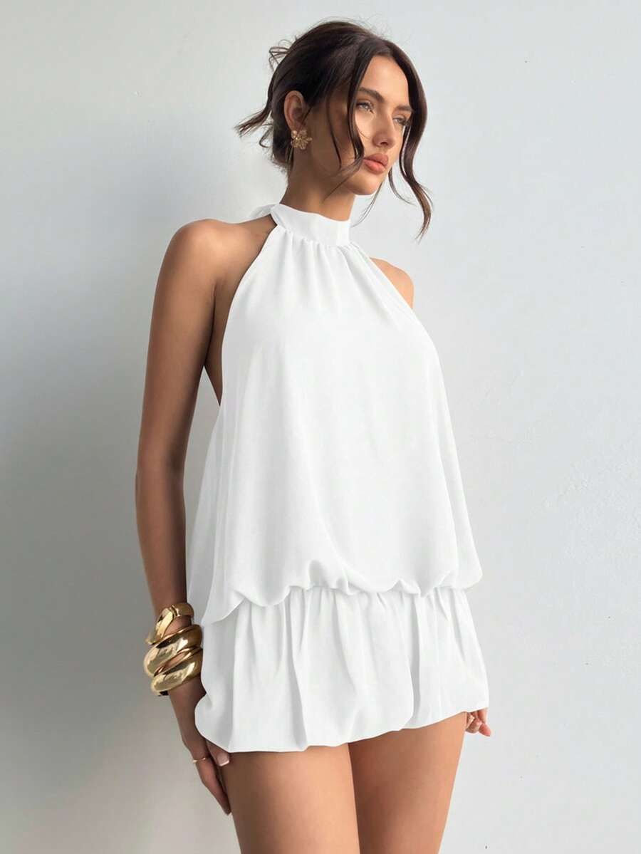 Aloruh Solid Dress