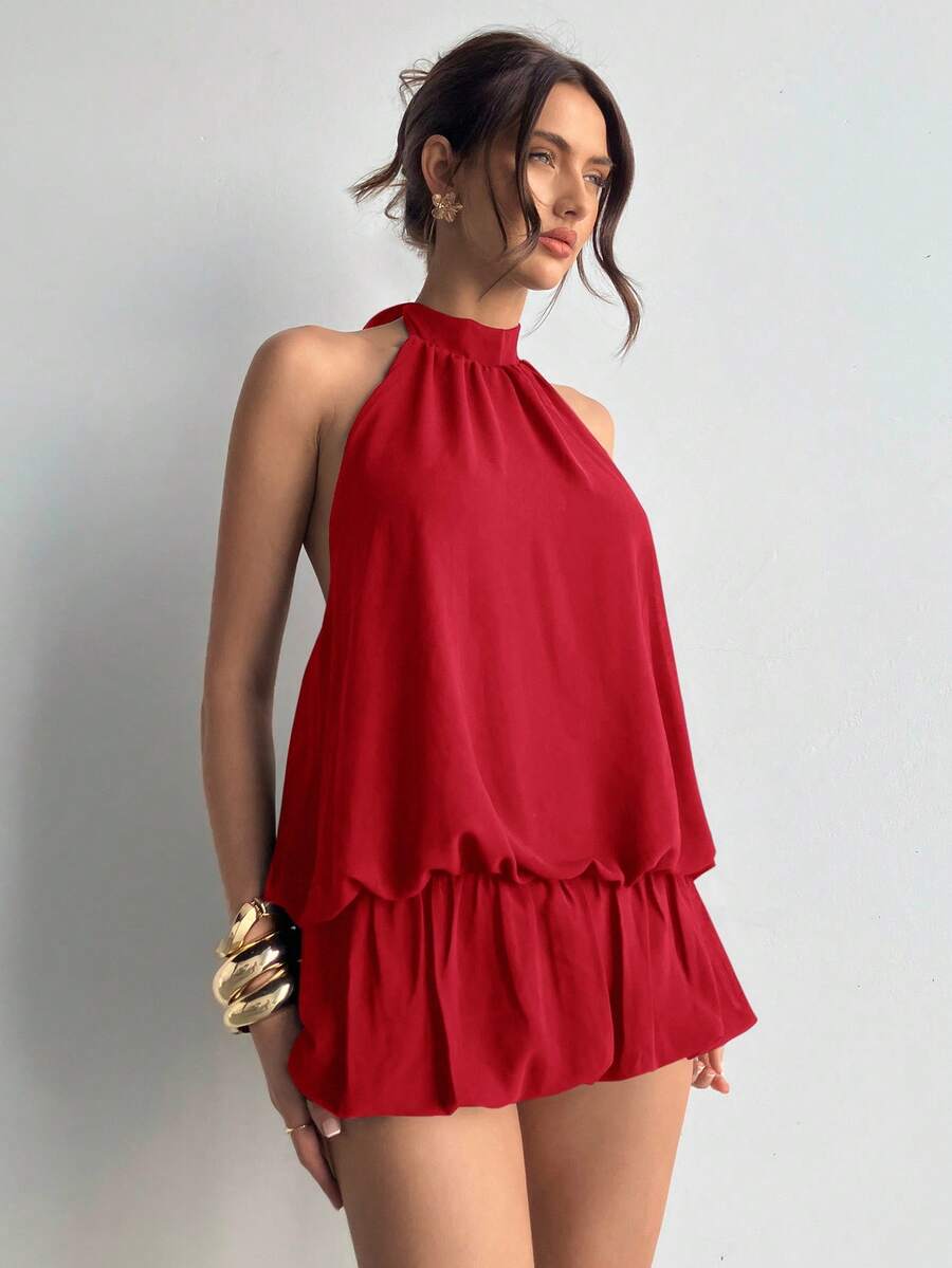 Aloruh Solid Dress