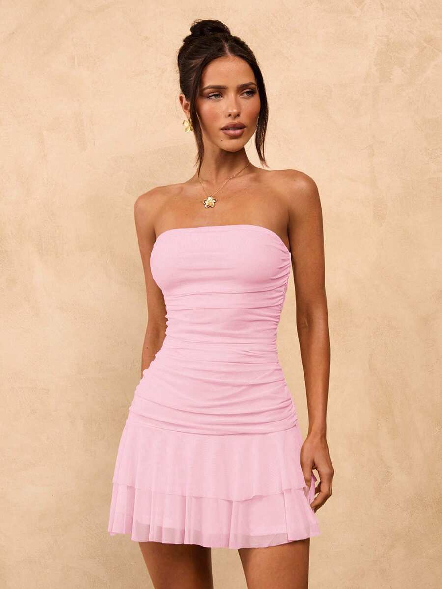 Bae Solid Dress