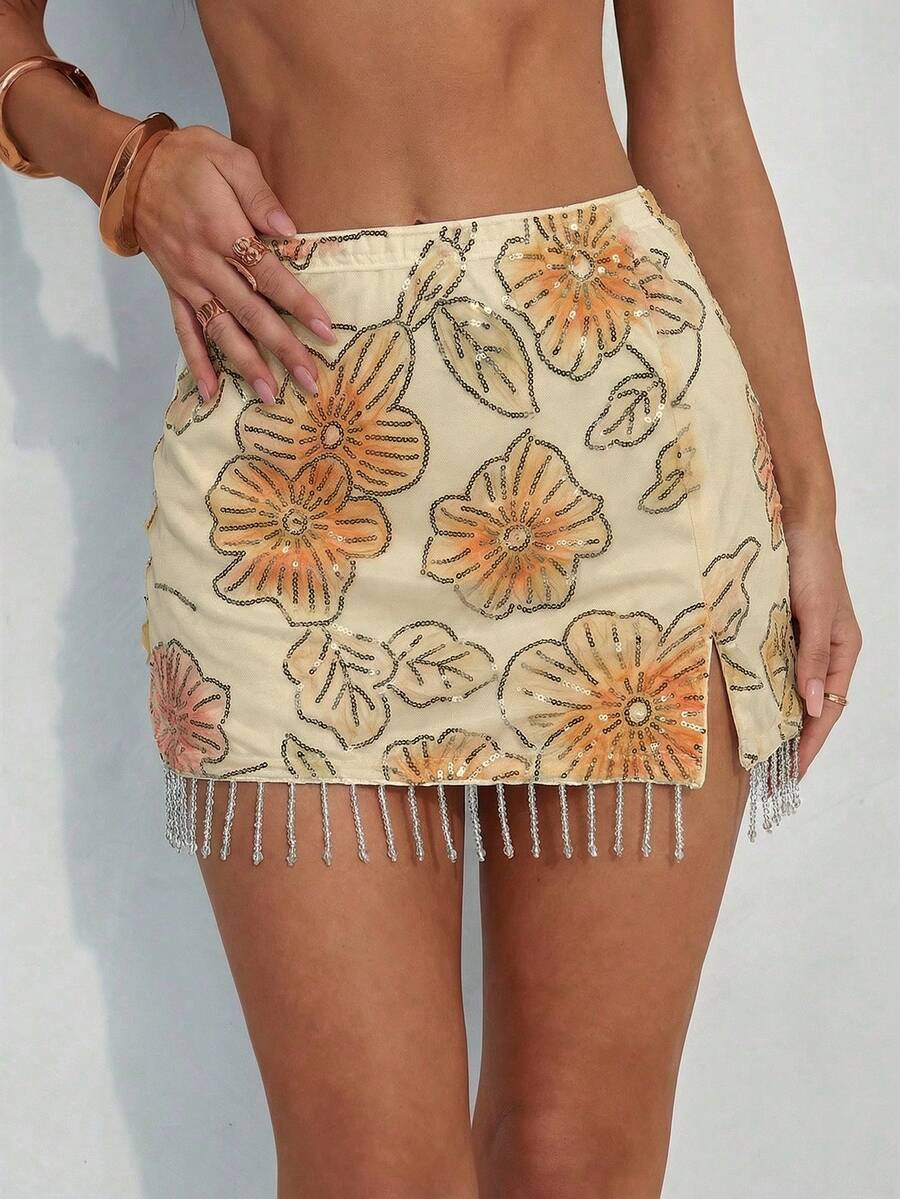 Aloruh White Skirt