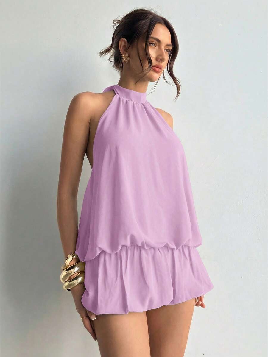 Aloruh Solid Dress