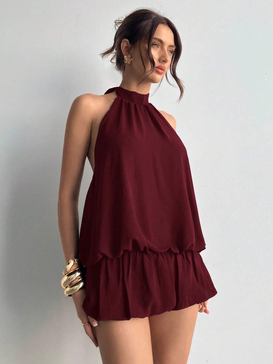 Aloruh Solid Dress