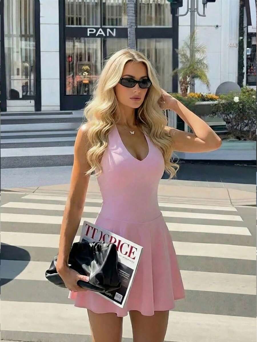 Solid Summer Dress