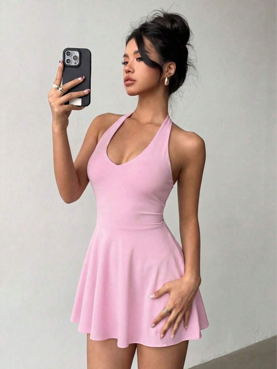 Solid Summer Dress