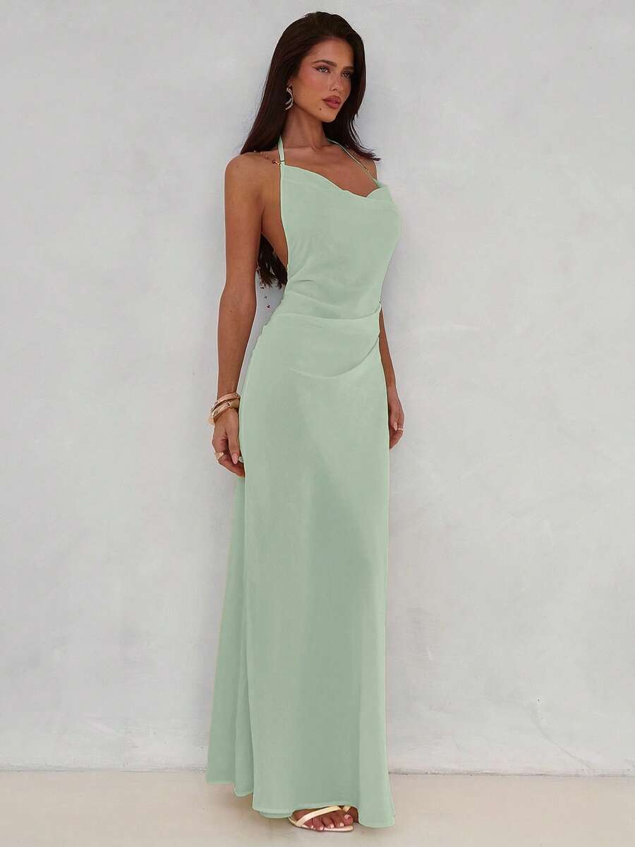 Aloruh Plunging Dress