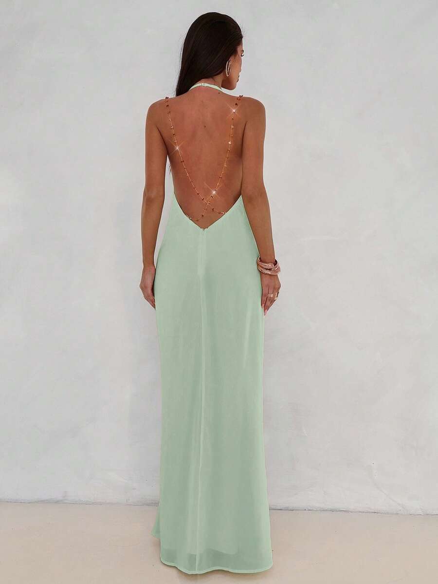 Aloruh Plunging Dress