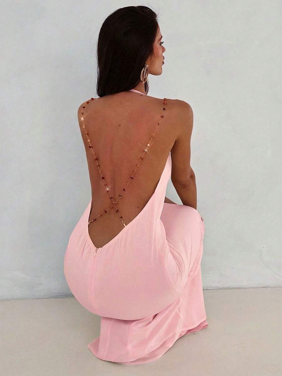 Aloruh Plunging Dress