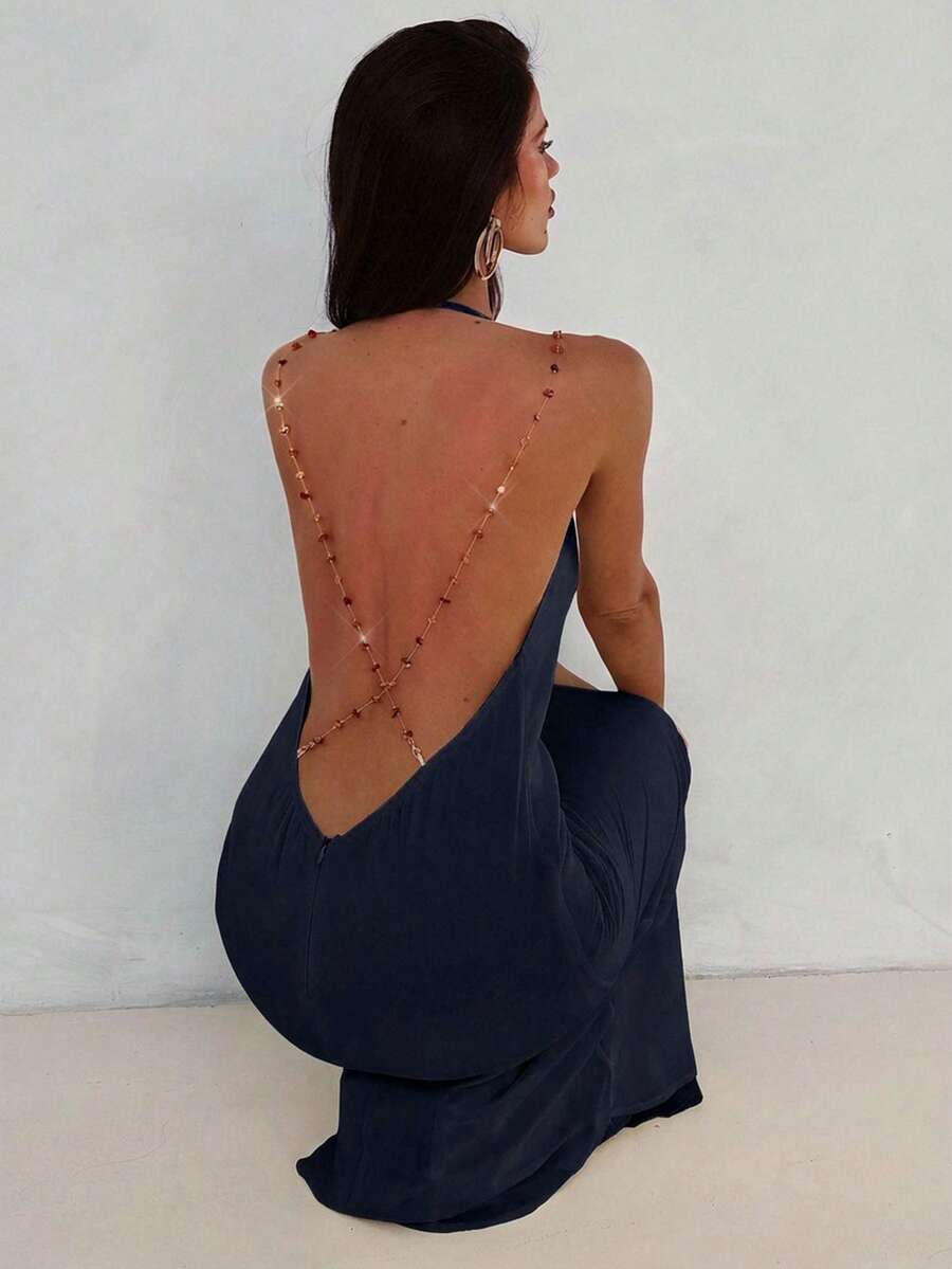 Aloruh Plunging Dress