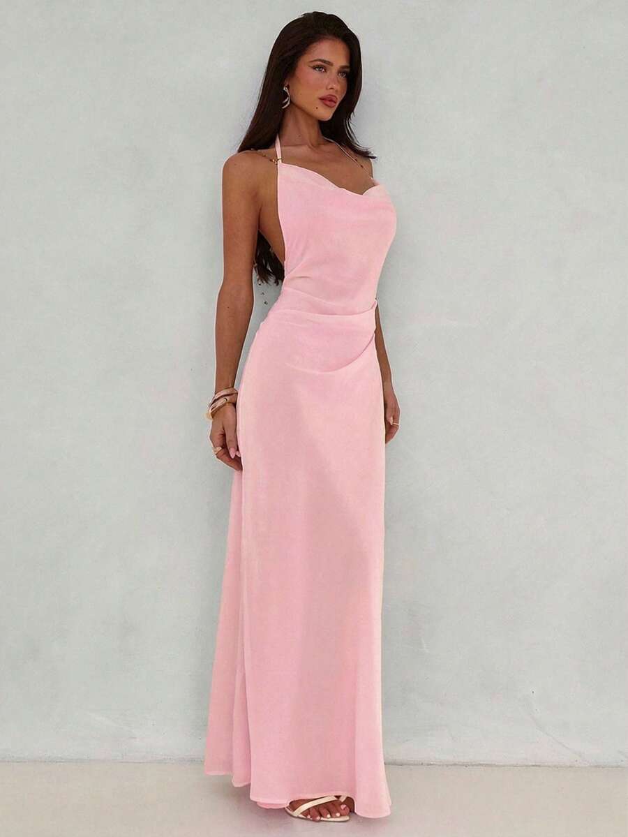 Aloruh Plunging Dress