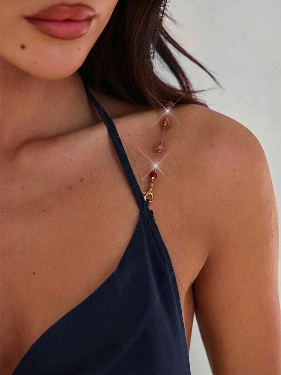 Aloruh Plunging Dress