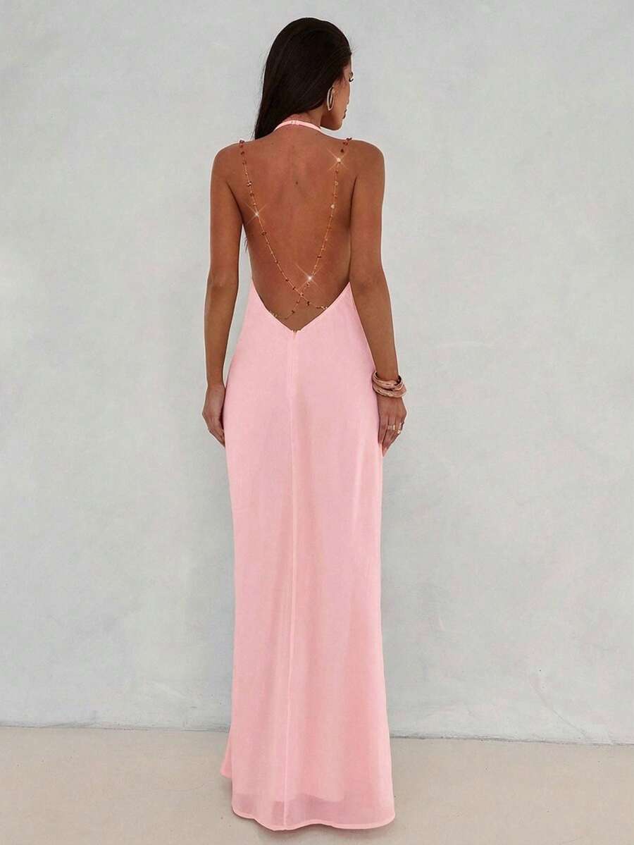 Aloruh Plunging Dress