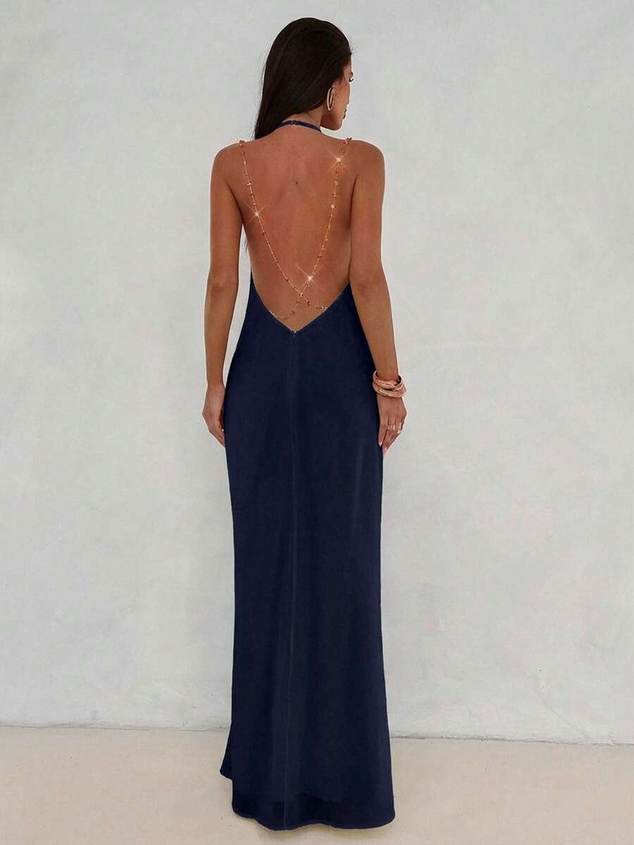 Aloruh Plunging Dress