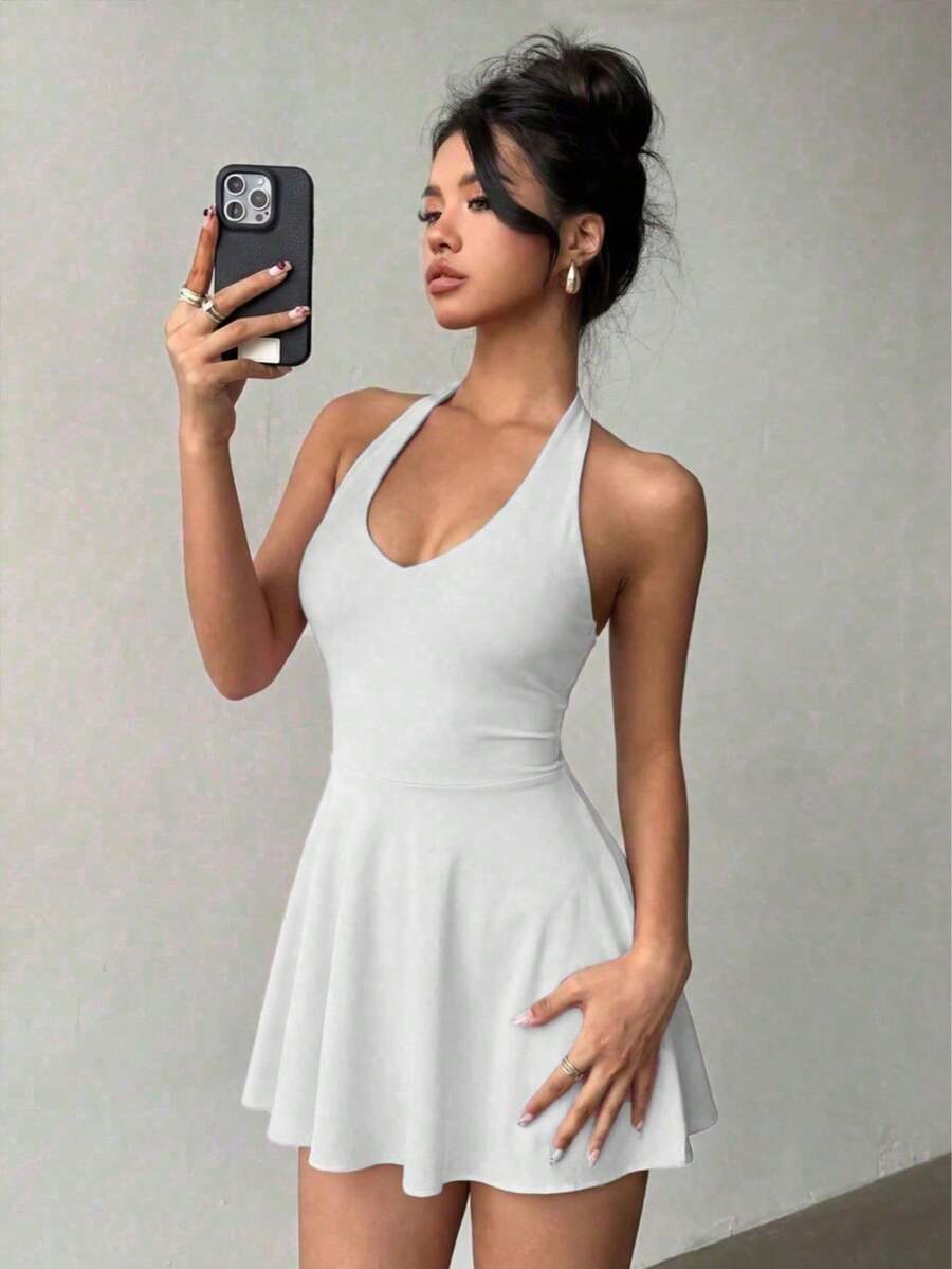 Solid Summer Dress