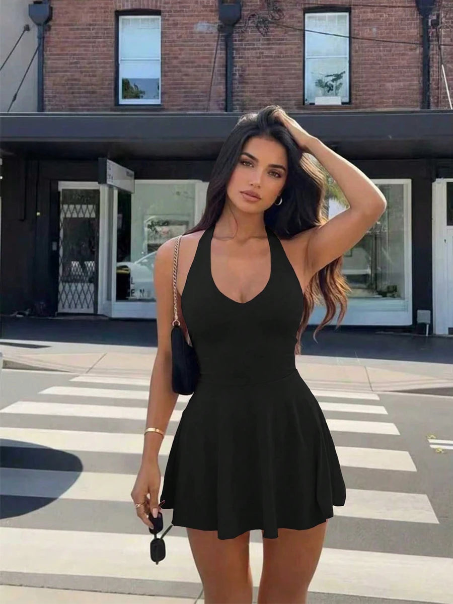 Solid Summer Dress