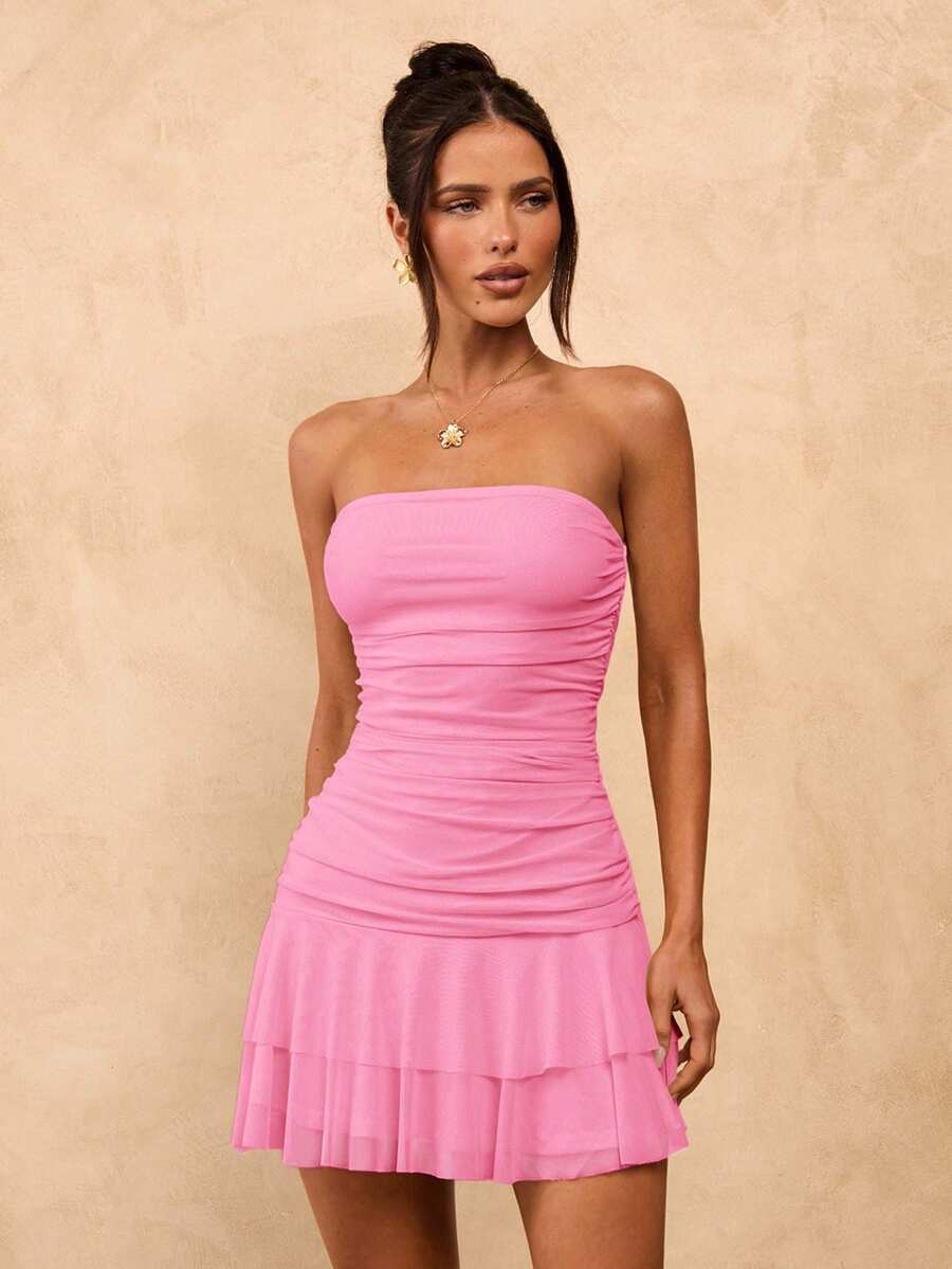 Bae Solid Dress