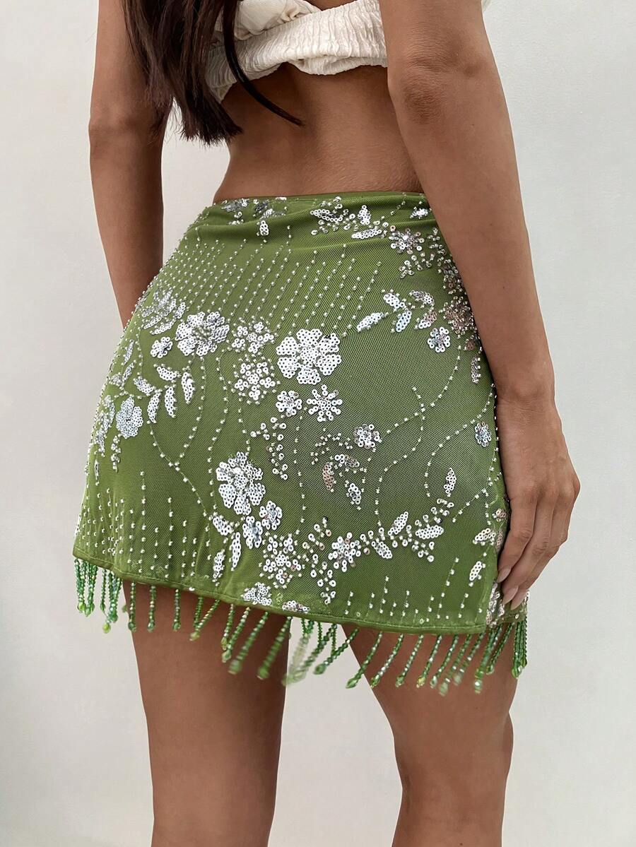 Aloruh White Skirt
