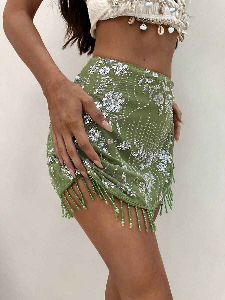 Aloruh White Skirt