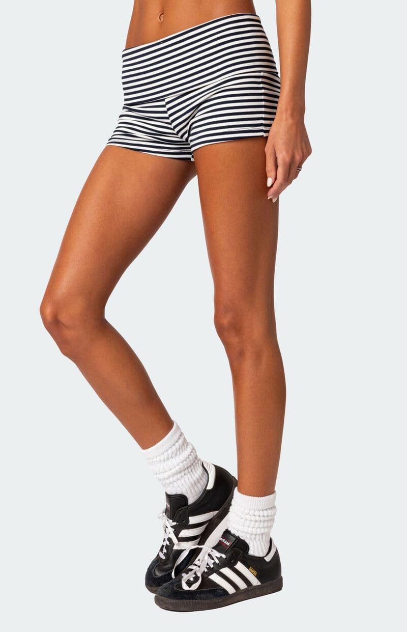 Y2K Fold Over Lounge Shorts