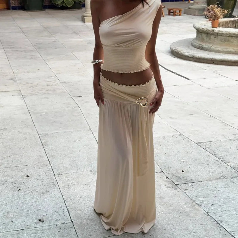 Tuularose Slant Shoulder Set