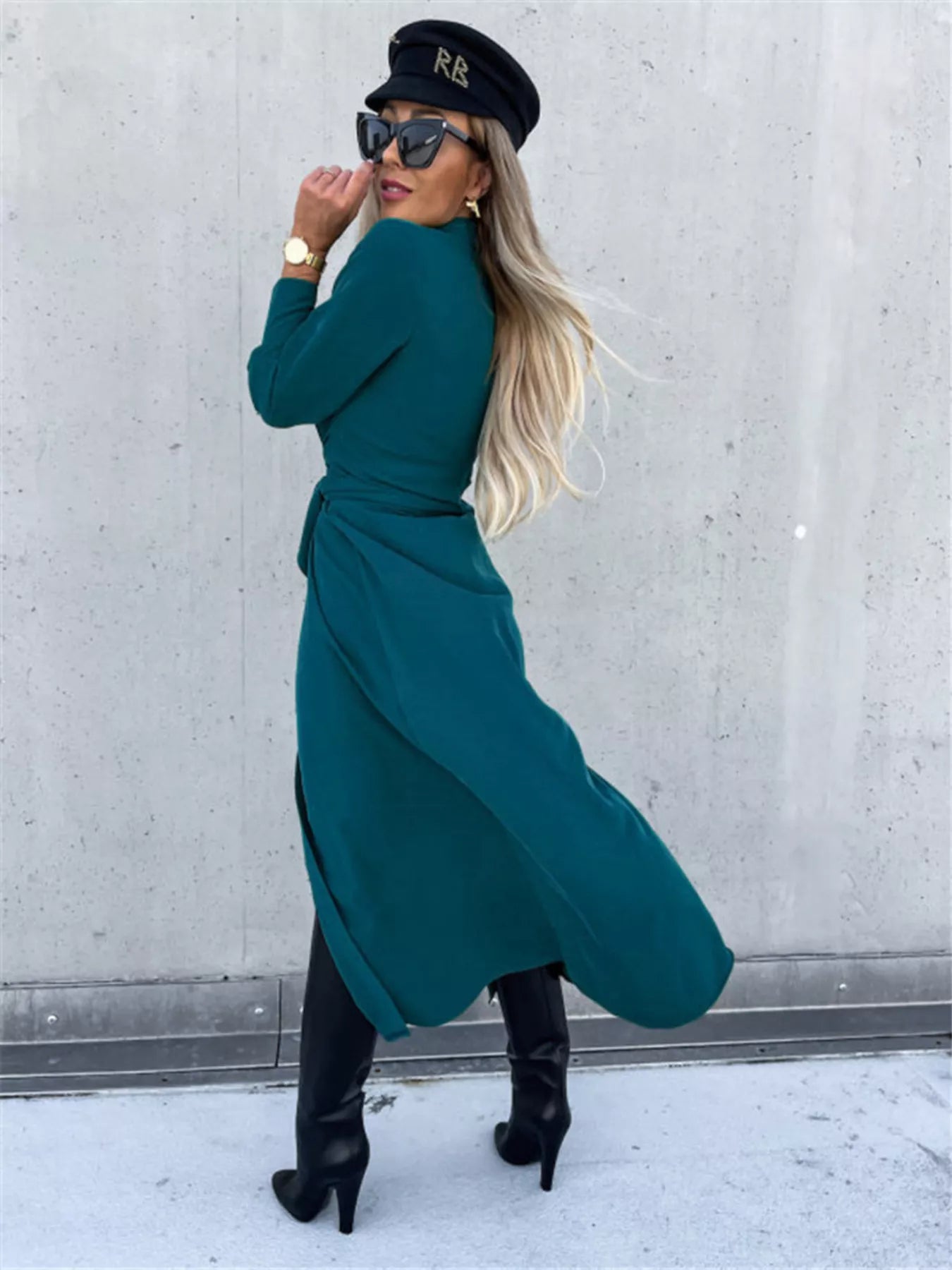Full Size Button Front Shirt Dress Plus Size